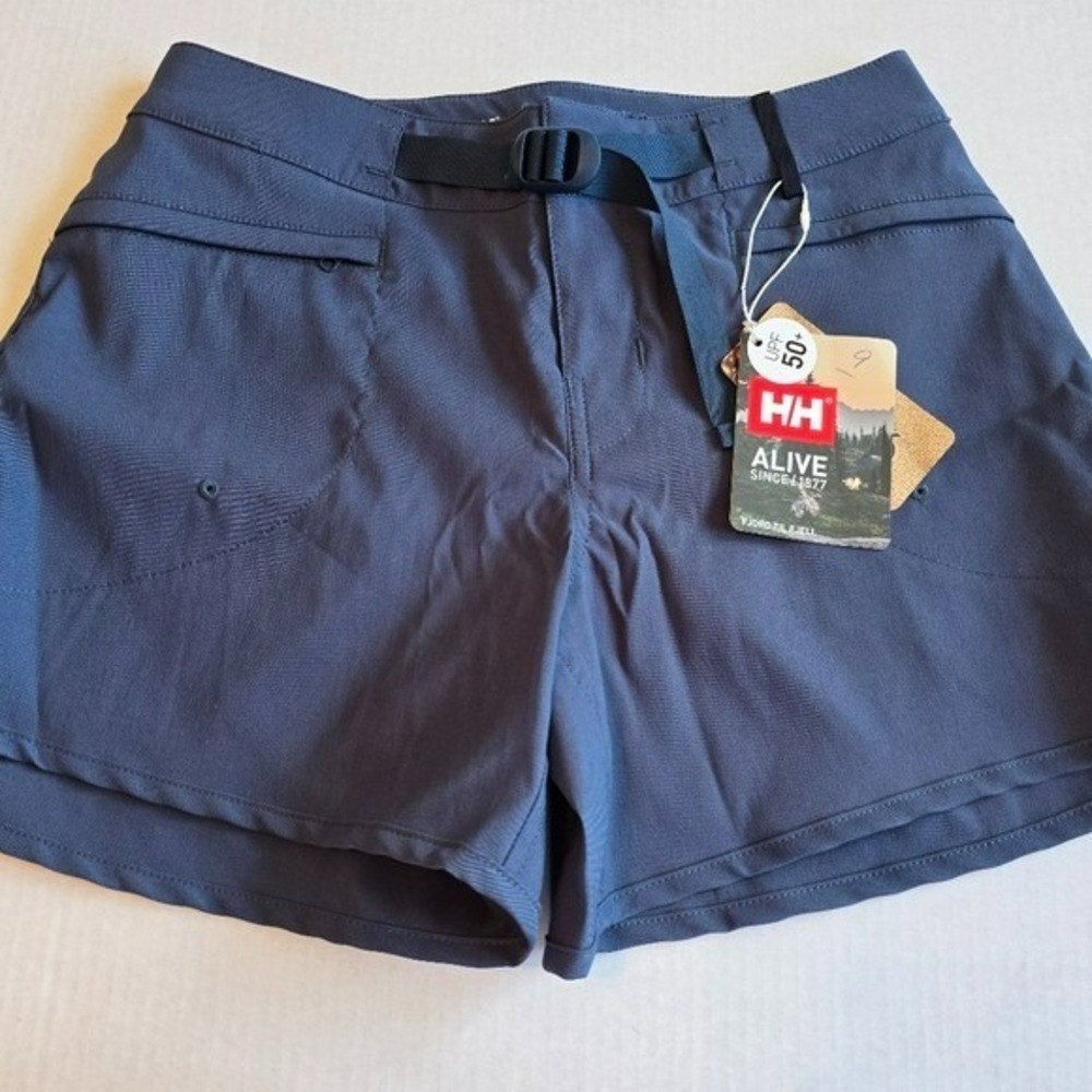 Helly-Hansen Women's Solen Classic SPF 50+ Watershorts 5" DeepSteel XS Swim NWT